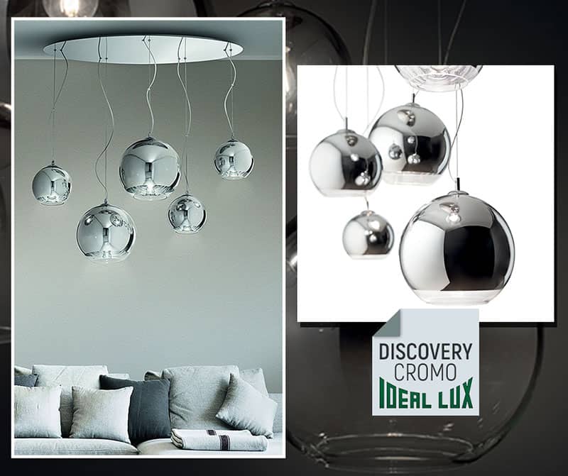 IDEAL LUX - DISCOVERY CROMO
